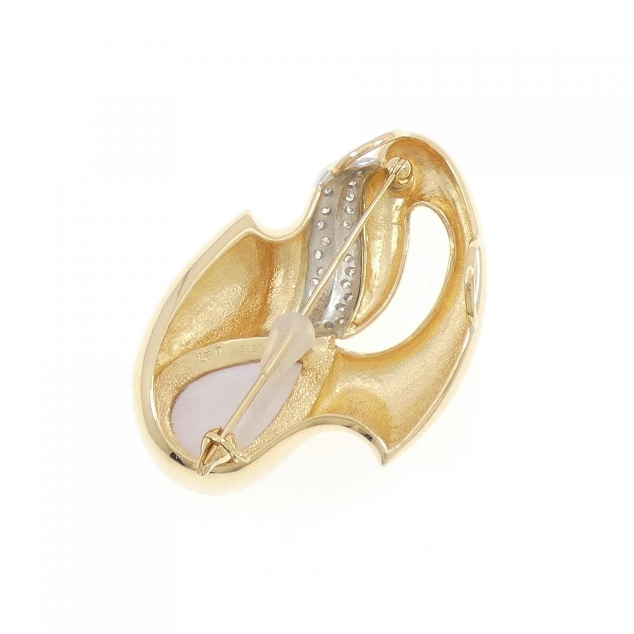 タサキ マベパール ブローチ