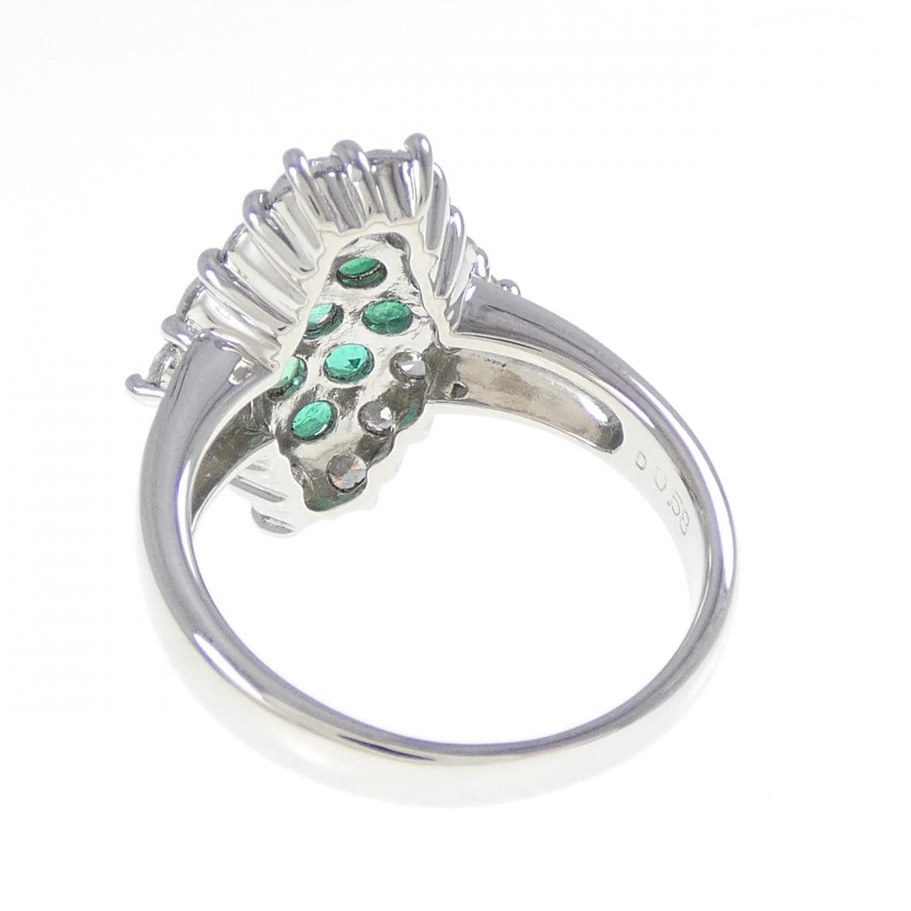PT900 エメラルド リング 1.05CT