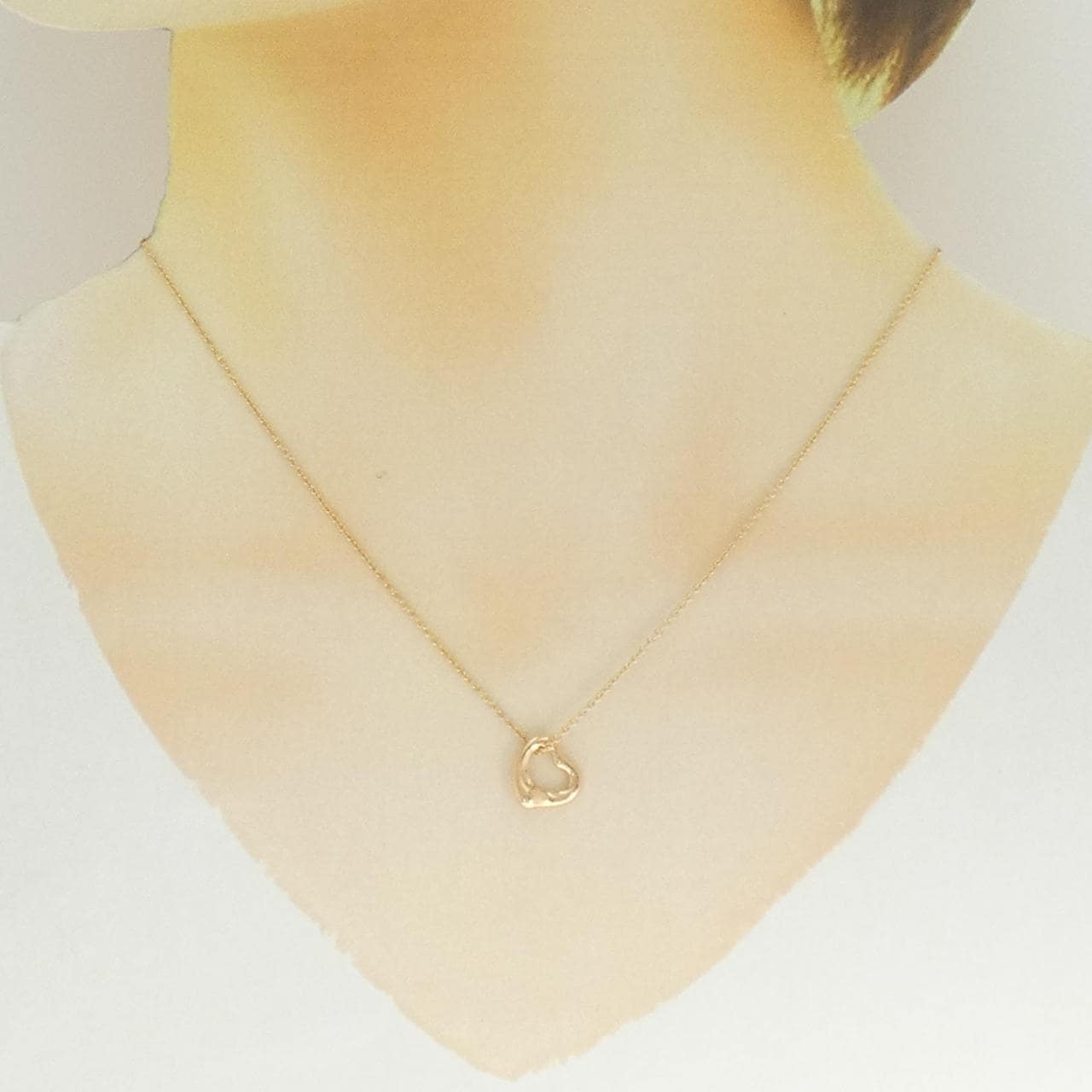 ティファニー オープンハート ネックレス