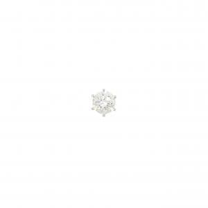 PT900 ダイヤモンド ピアス 0.606CT L SI1 VG 片耳