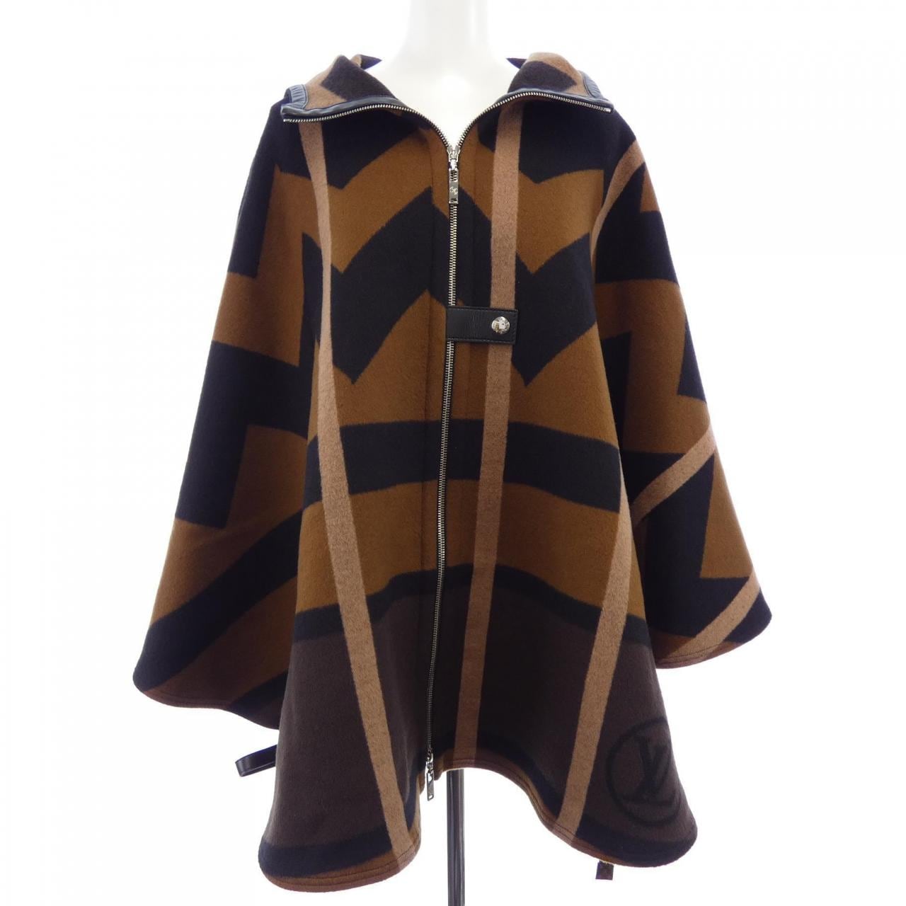 ルイヴィトン LOUIS VUITTON フーデッドケープ FIC041TTT ケープ