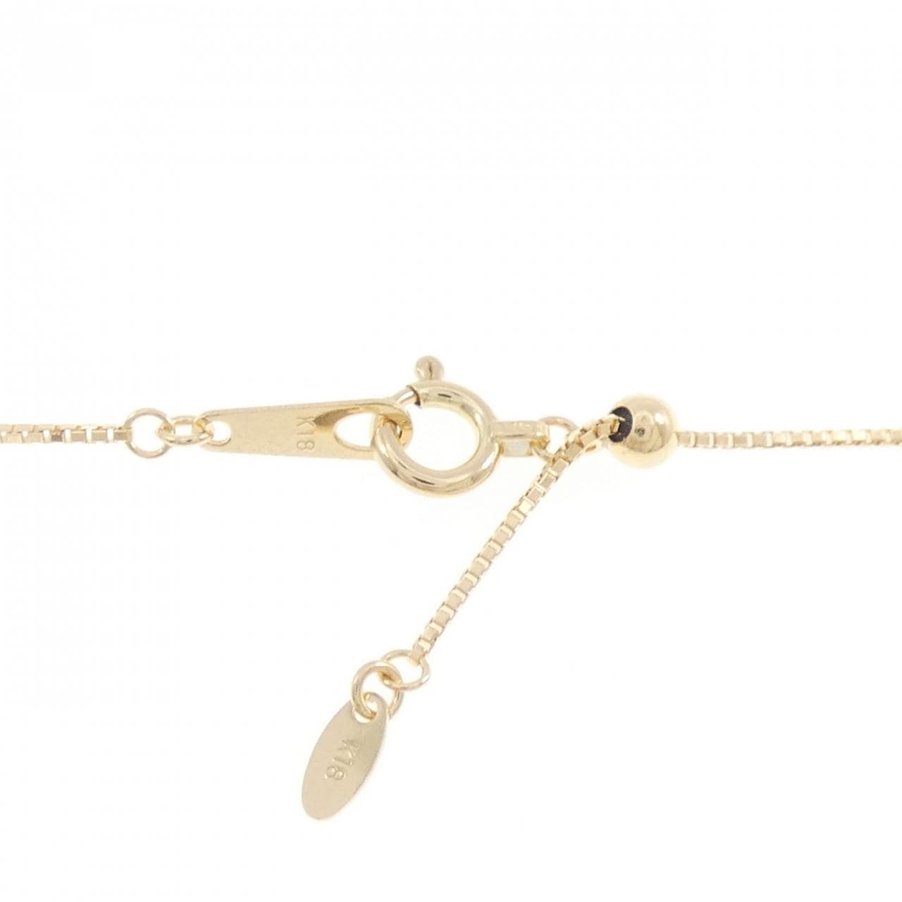 K18YG ダイヤモンド ネックレス 0.25CT