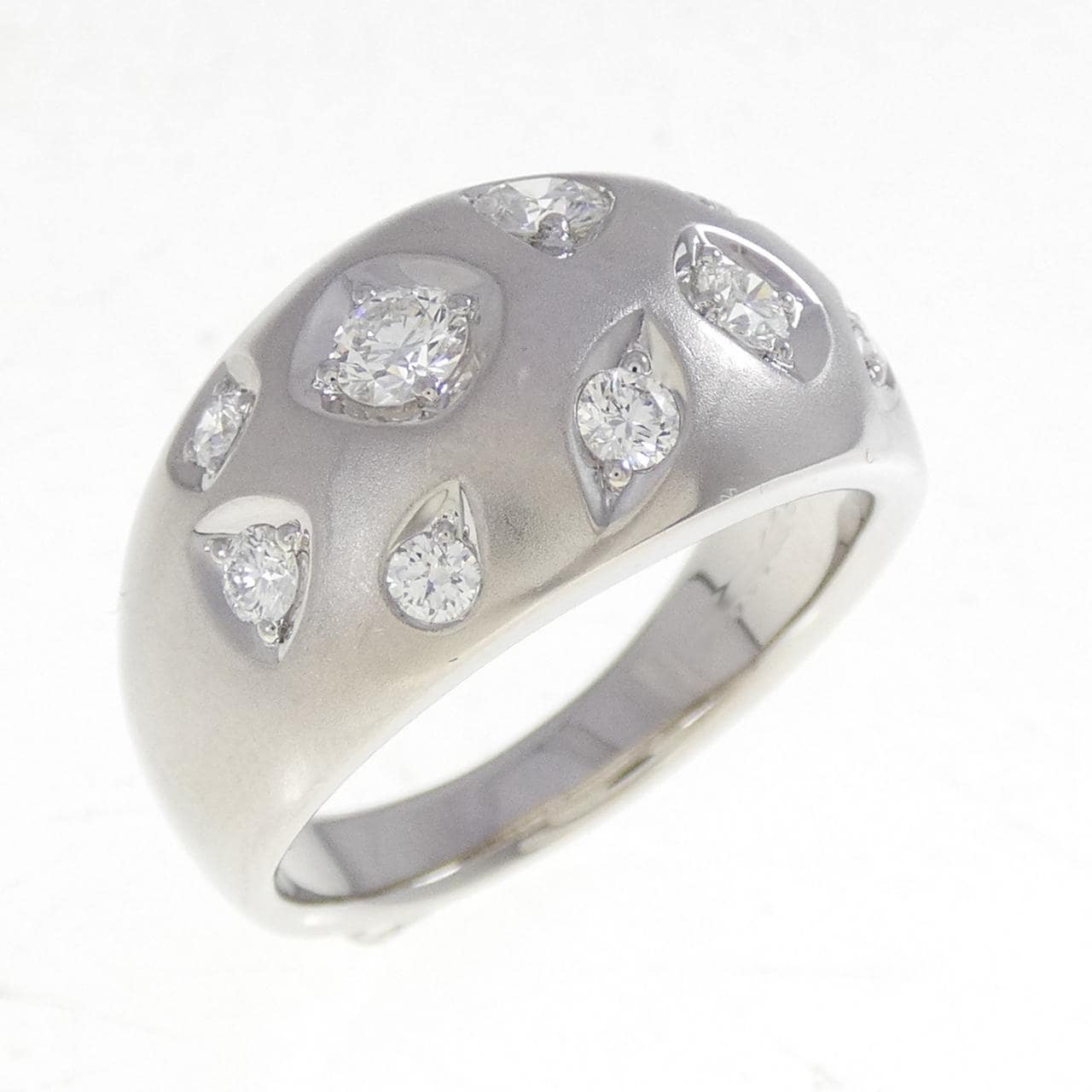 ロイヤル アッシャー ダイヤモンド リング 0.70CT