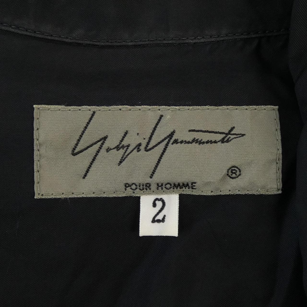 YOJI YAMAMOTO POUR HOMMEHW-B74 -238 S/S襯衫