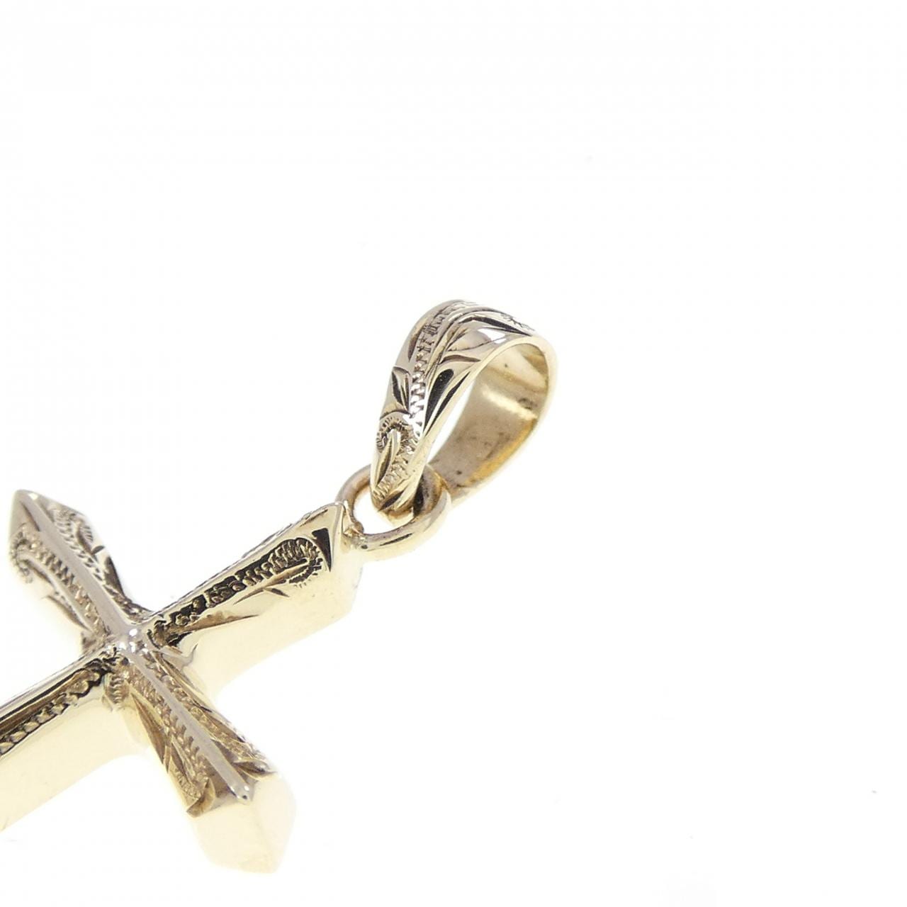 K10YG クロス ペンダント