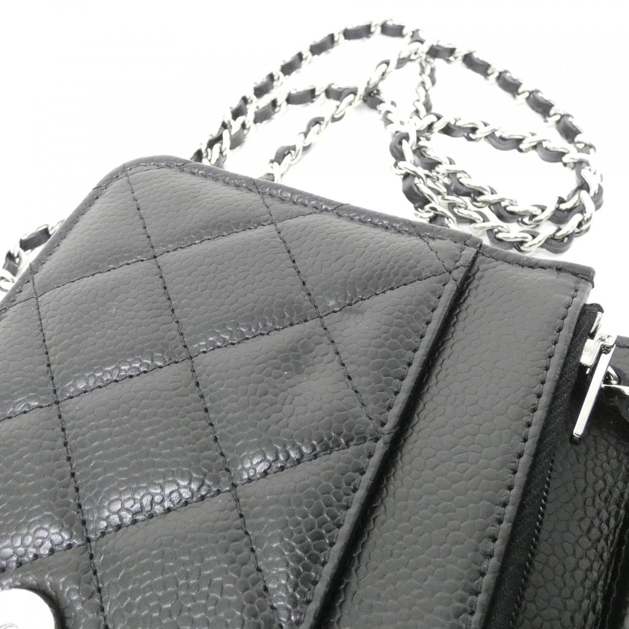 シャネル タイムレスクラシック ライン AP0250 チェーンウォレット