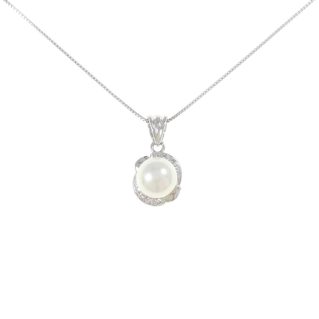 PT900/PT850 アコヤパール ネックレス 8.5mm