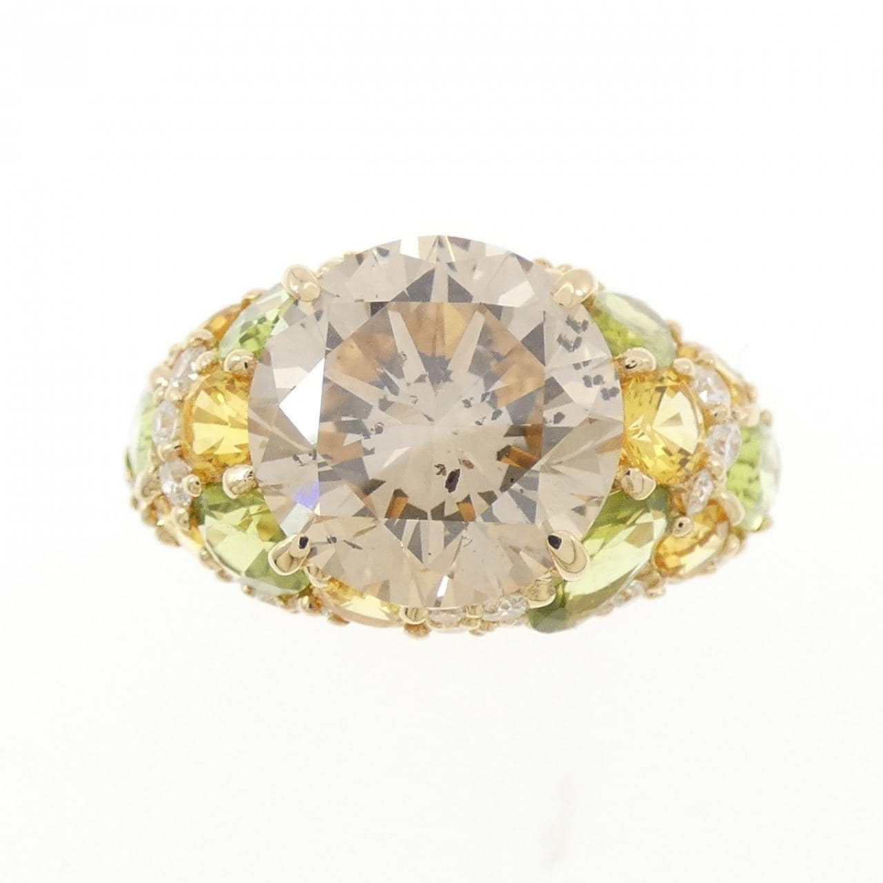 750YG ダイヤモンド リング 5.267CT FLB SI2