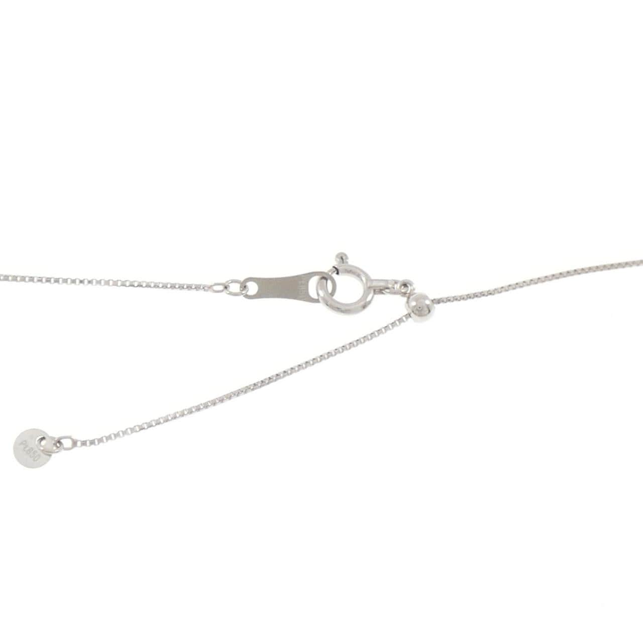 PT900/PT850 アレキサンドライト ネックレス 0.37CT