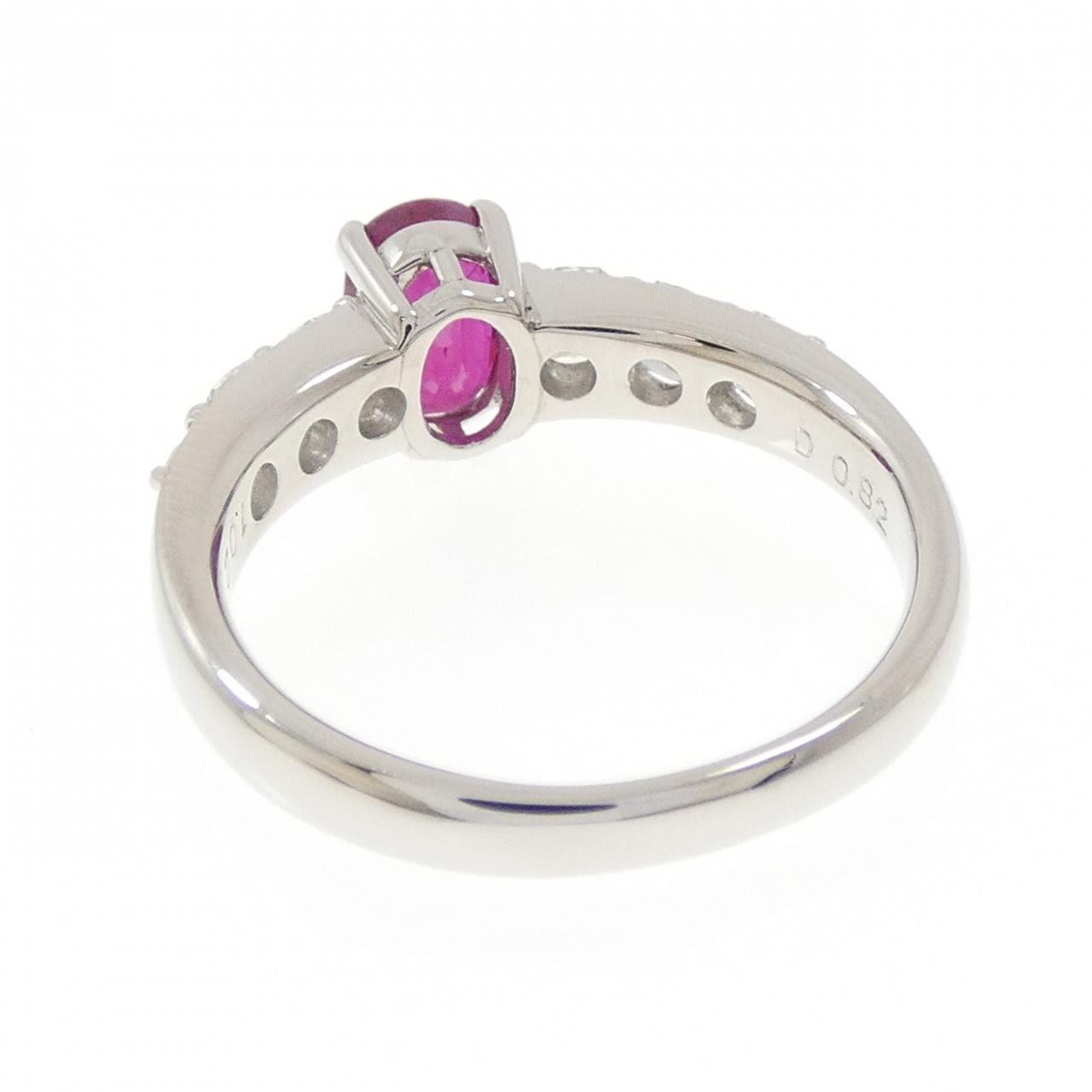 PT900 ルビー リング 1.02CT