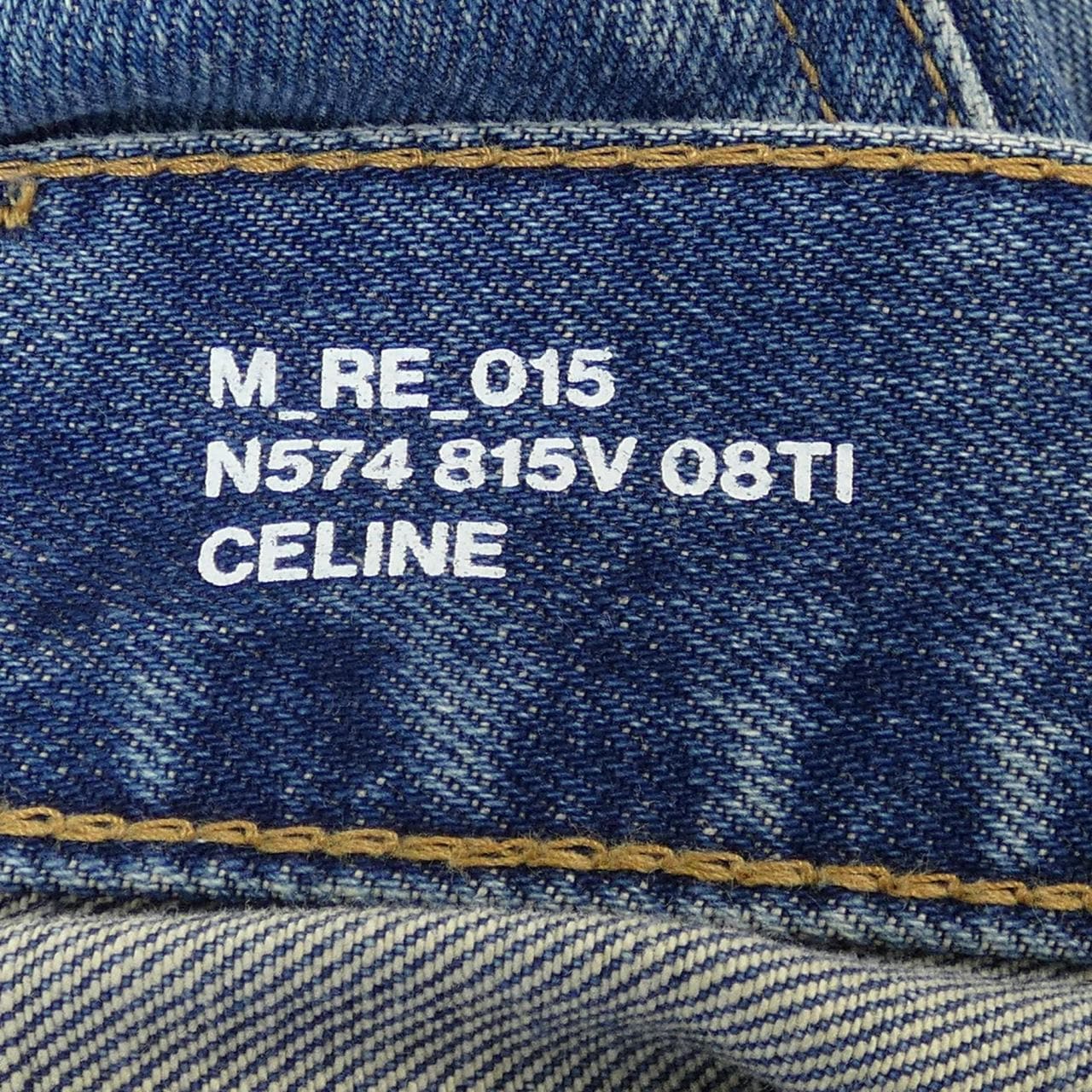 セリーヌ CELINE カートジーンズ トレイルウォッシュ 2N574815V ジーンズ