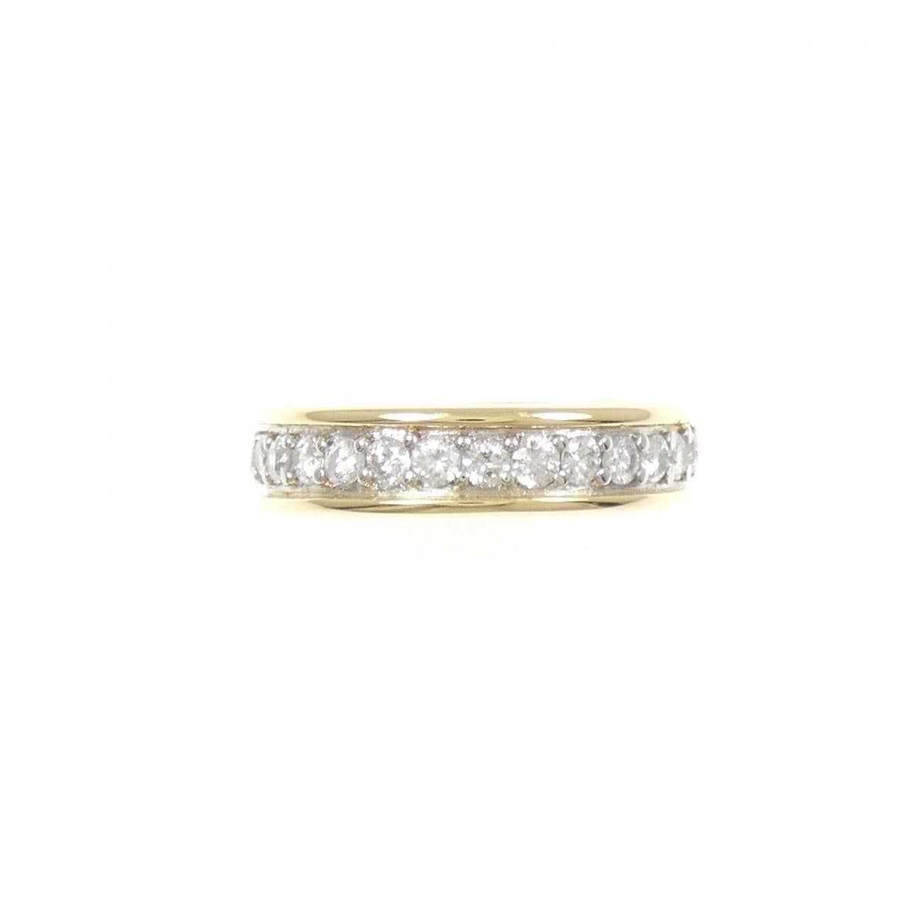 K18YG/PT900 ダイヤモンド リング 1.00CT