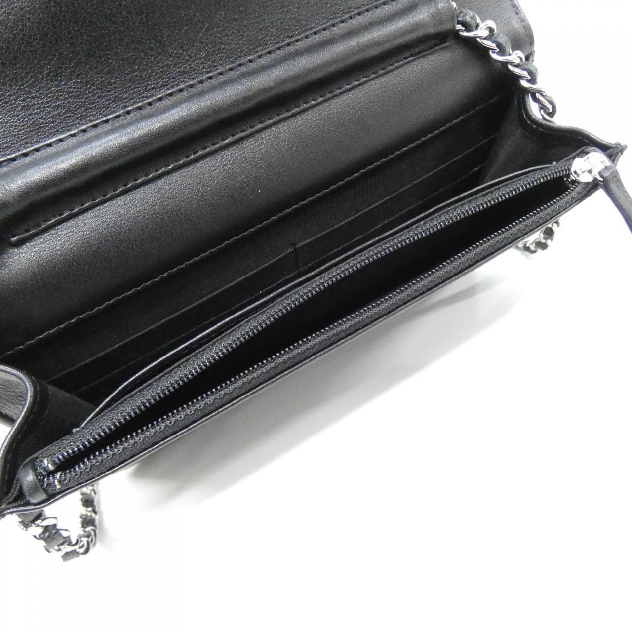 シャネル タイムレスCC ライン 48654 チェーンウォレット