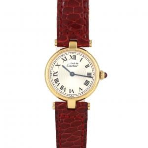 【ノーメンテナンス還元価格】【ノーメンテナンス還元価格】カルティエ マストVLC SM GP･150th LIMITED W1010395 GP クォーツ