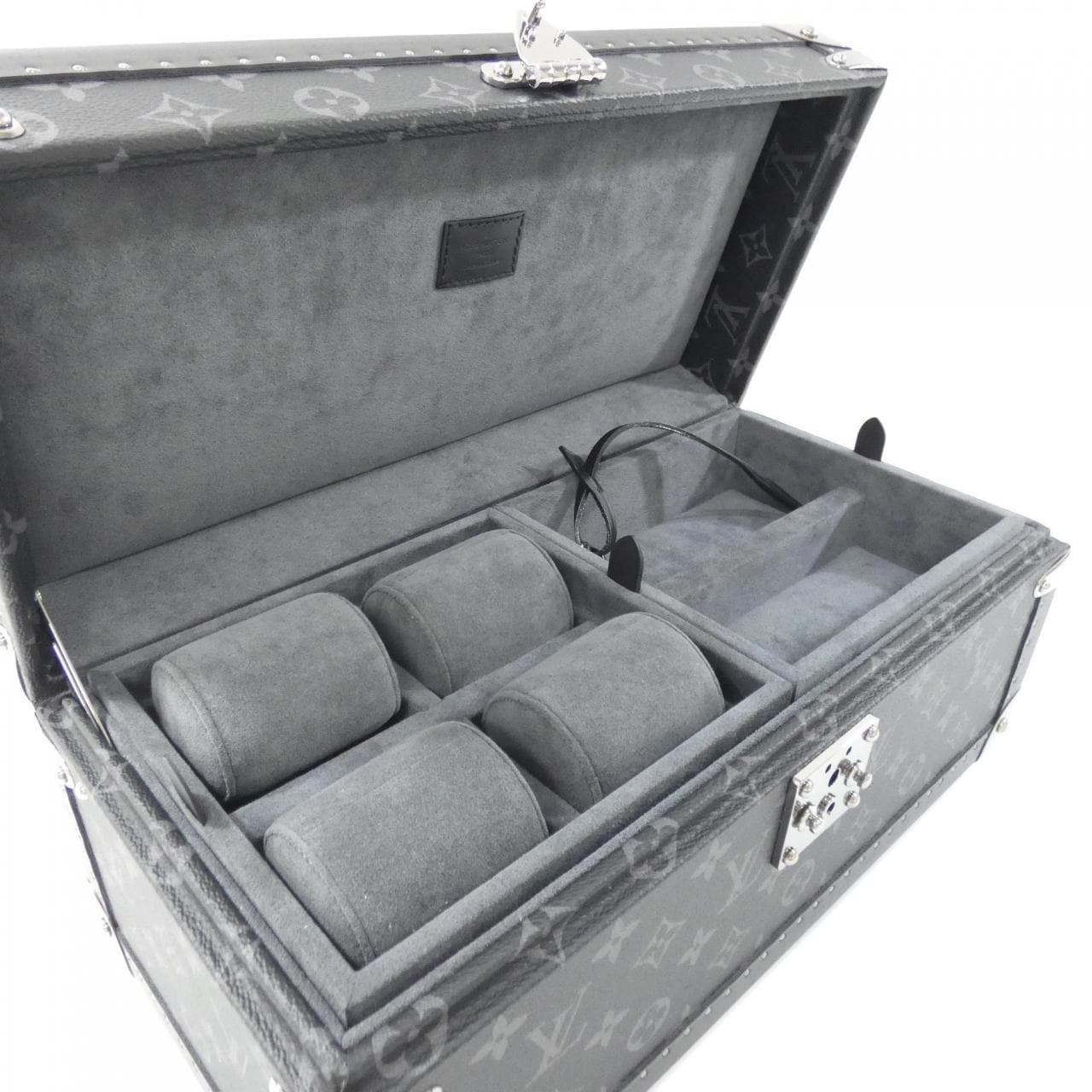 ルイヴィトン モノグラム エクリプス コフレ アクセソワール M44127 ジュエリーケース