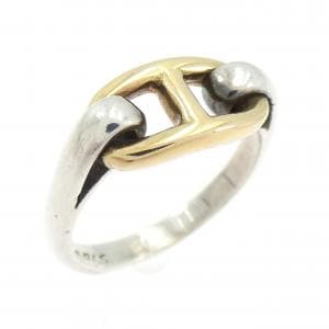 【ヴィンテージ】エルメス シェーヌダンクル リング