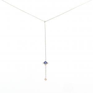 K18YG サファイヤ ネックレス