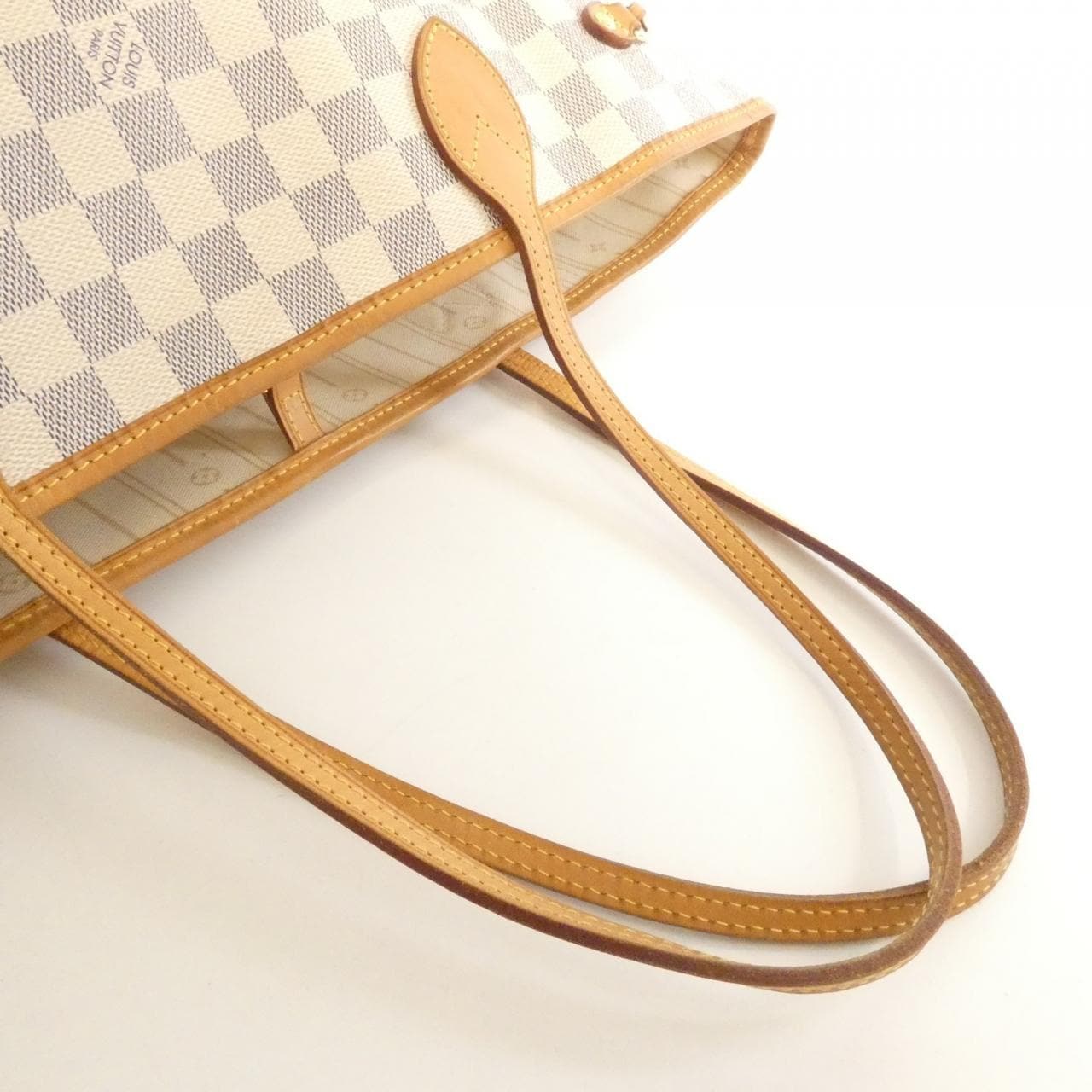 ルイヴィトン ダミエ アズール ネヴァーフル MM N51107 バッグ