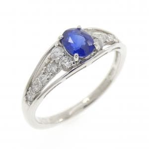 PT900 サファイヤ リング 0.45CT