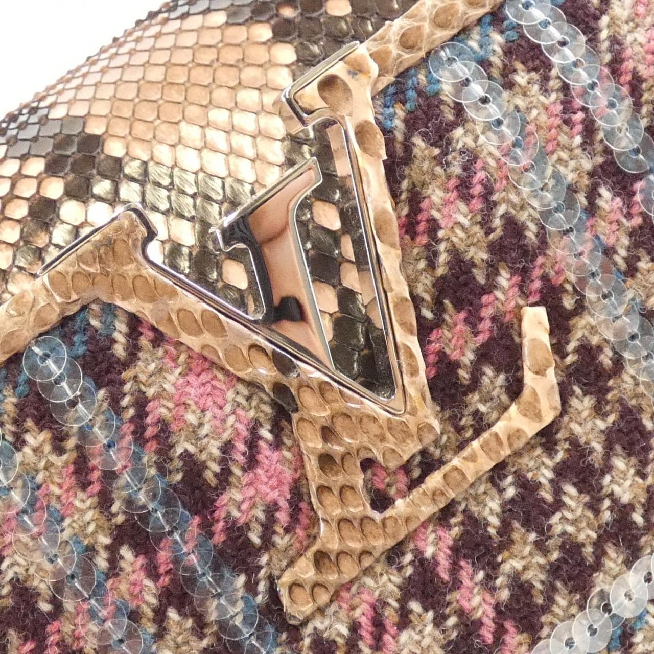 ルイヴィトン エキゾチックレザー カプシーヌBB バッグ