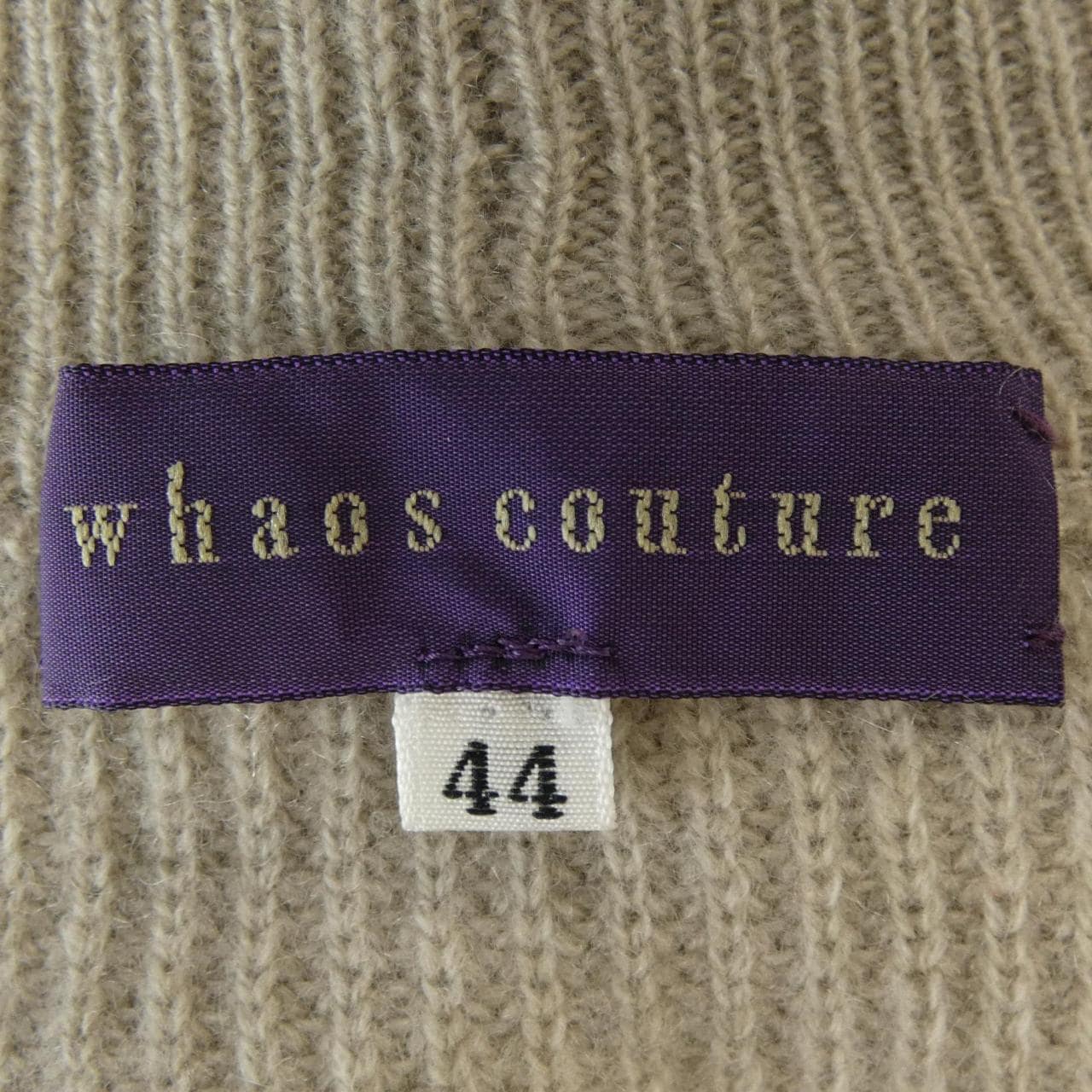 WHAOSCOUTURE ニット