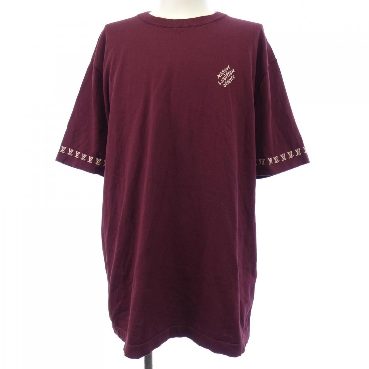 ルイヴィトン LOUIS VUITTON シグネチャーショートスリーブコットンクルーネック HRN47WZ34 ニット
