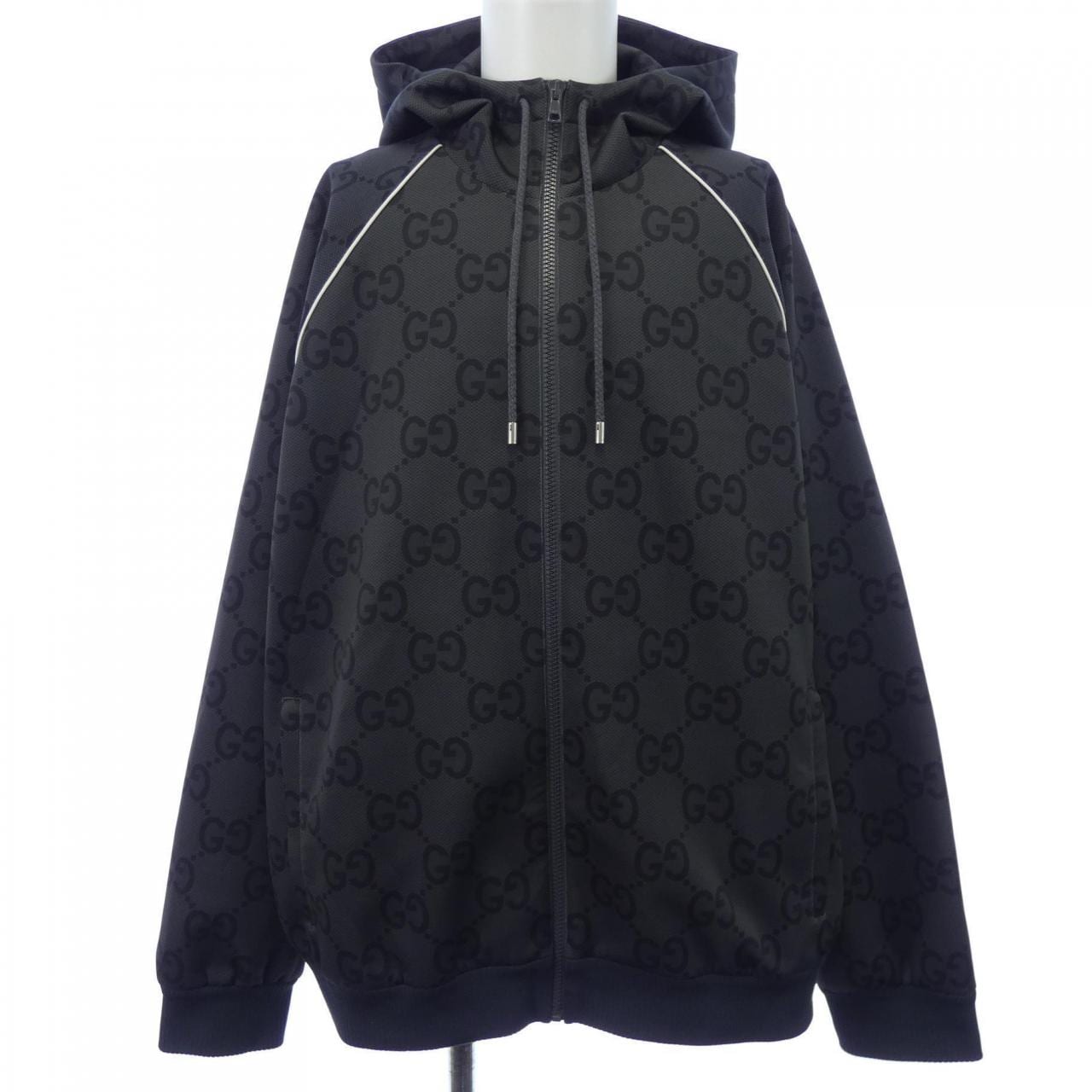 グッチ GUCCI ウェブ ストライプ付き ジャンボGG ジップジャケット 771619 XJF52 ブルゾン