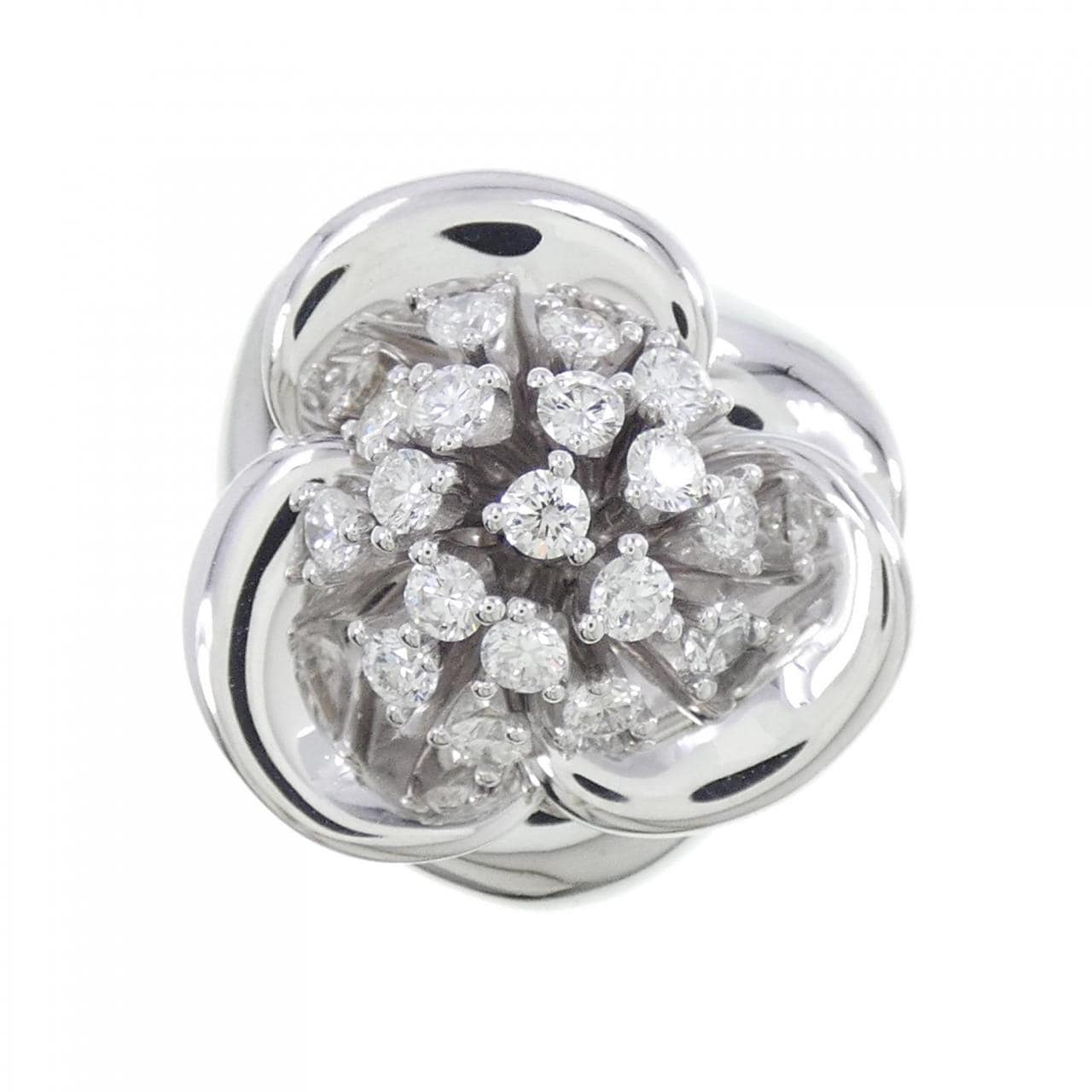 PONTE VECCHIO Flower Diamond Ring 0.95CT