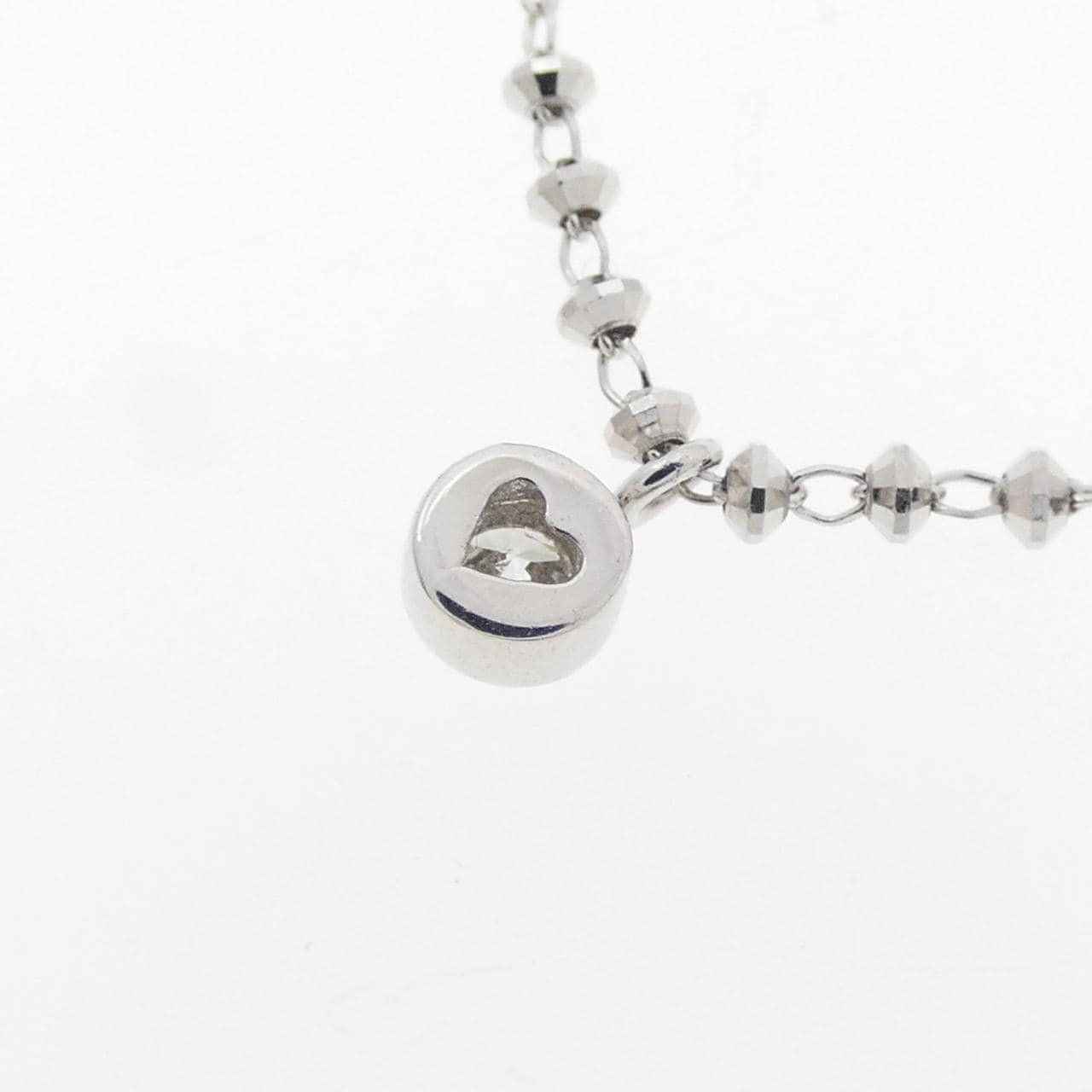 K18WG ダイヤモンド ネックレス 0.20CT