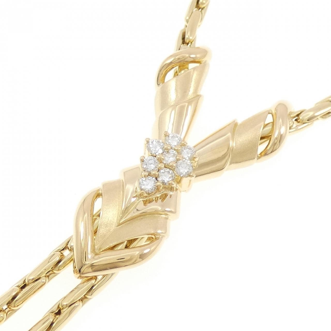 ジュネ ダイヤモンド ネックレス 0.61CT