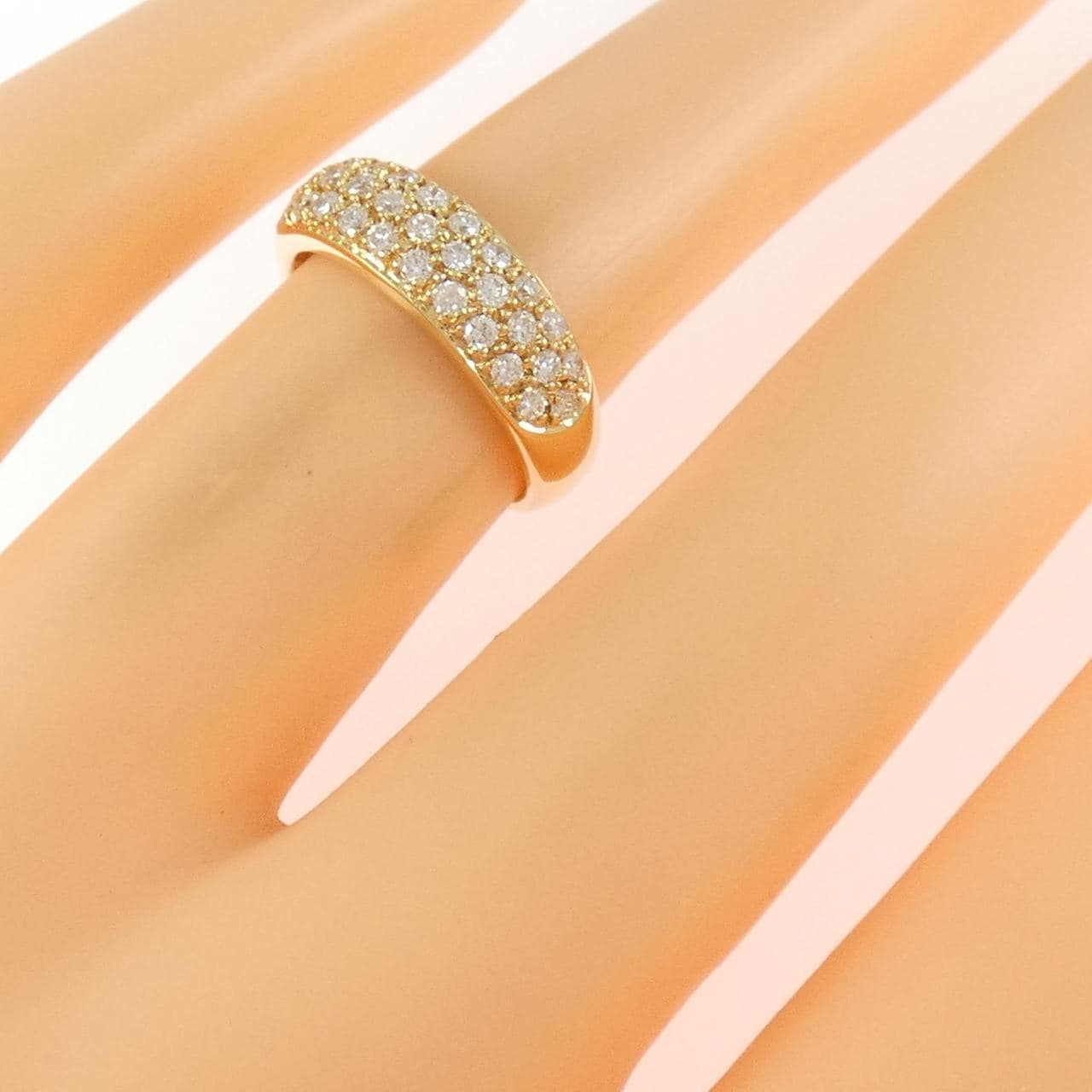 K18YG ダイヤモンド リング 0.40CT