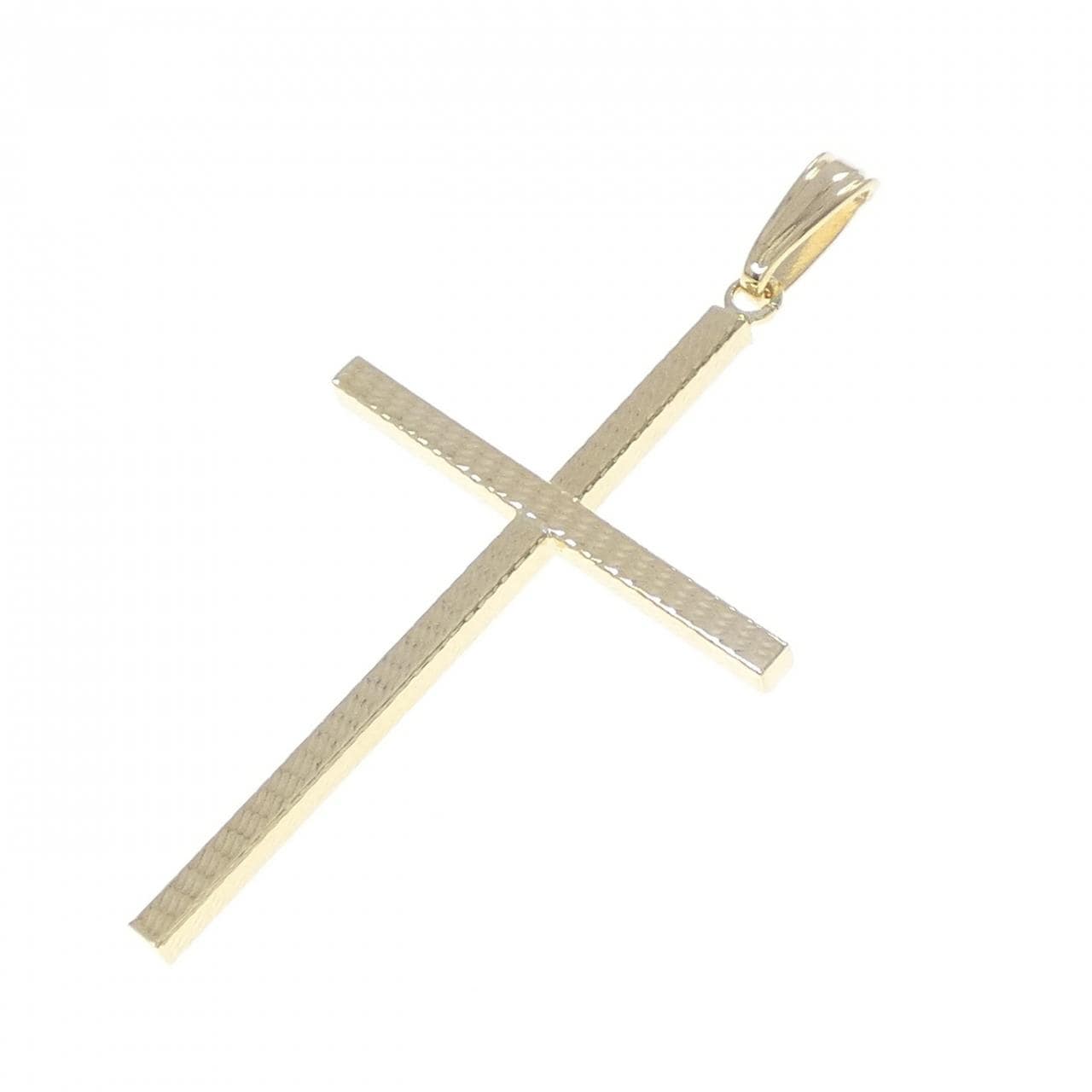 K18YG クロス ペンダント