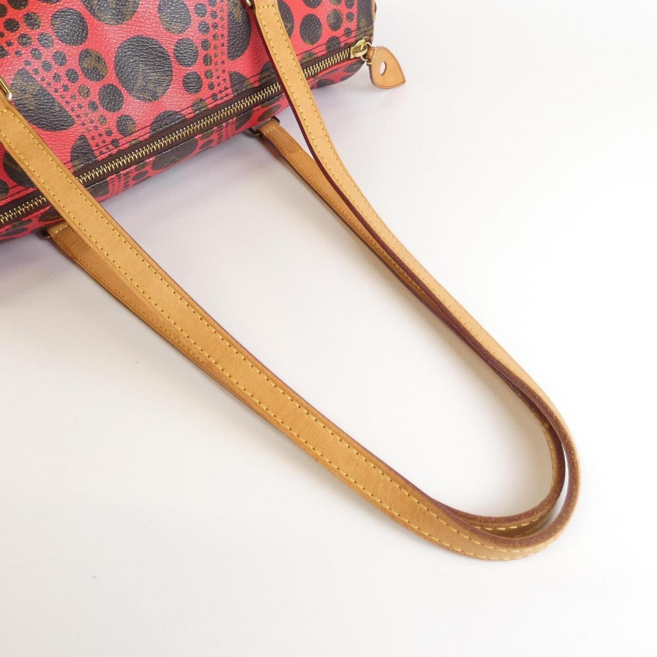 LOUIS VUITTON Monogram Pumpkin Dot (Yayoi Kusama) Papillon 30cm M40689 Bag