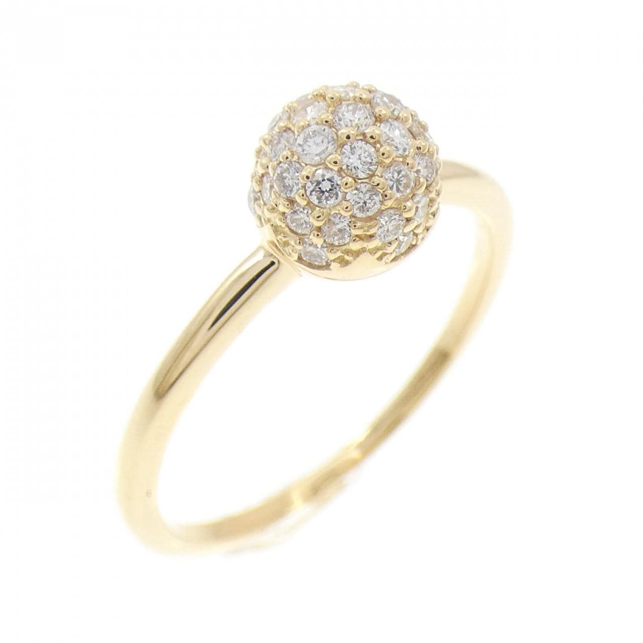 [再加工款] K18YG鑽石0.30CT