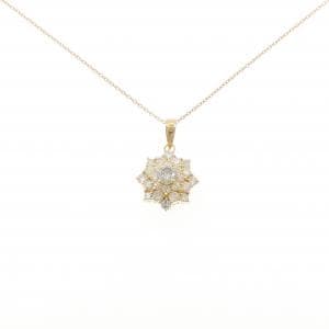 K18YG ダイヤモンド ネックレス 1.00CT
