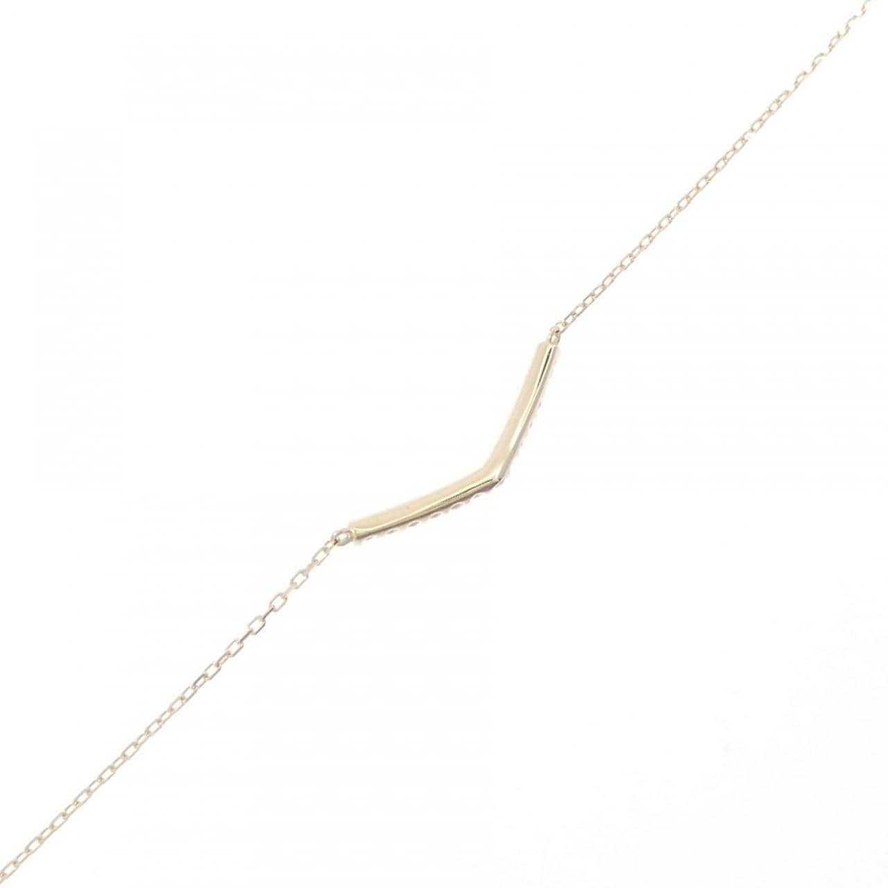 【リメイク】K10YG ダイヤモンド ブレスレット 0.18CT
