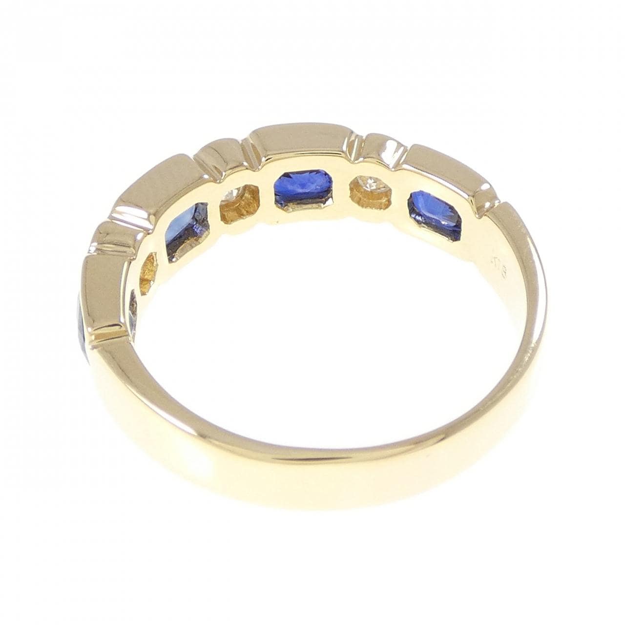 K18YG サファイヤ リング 1.63CT