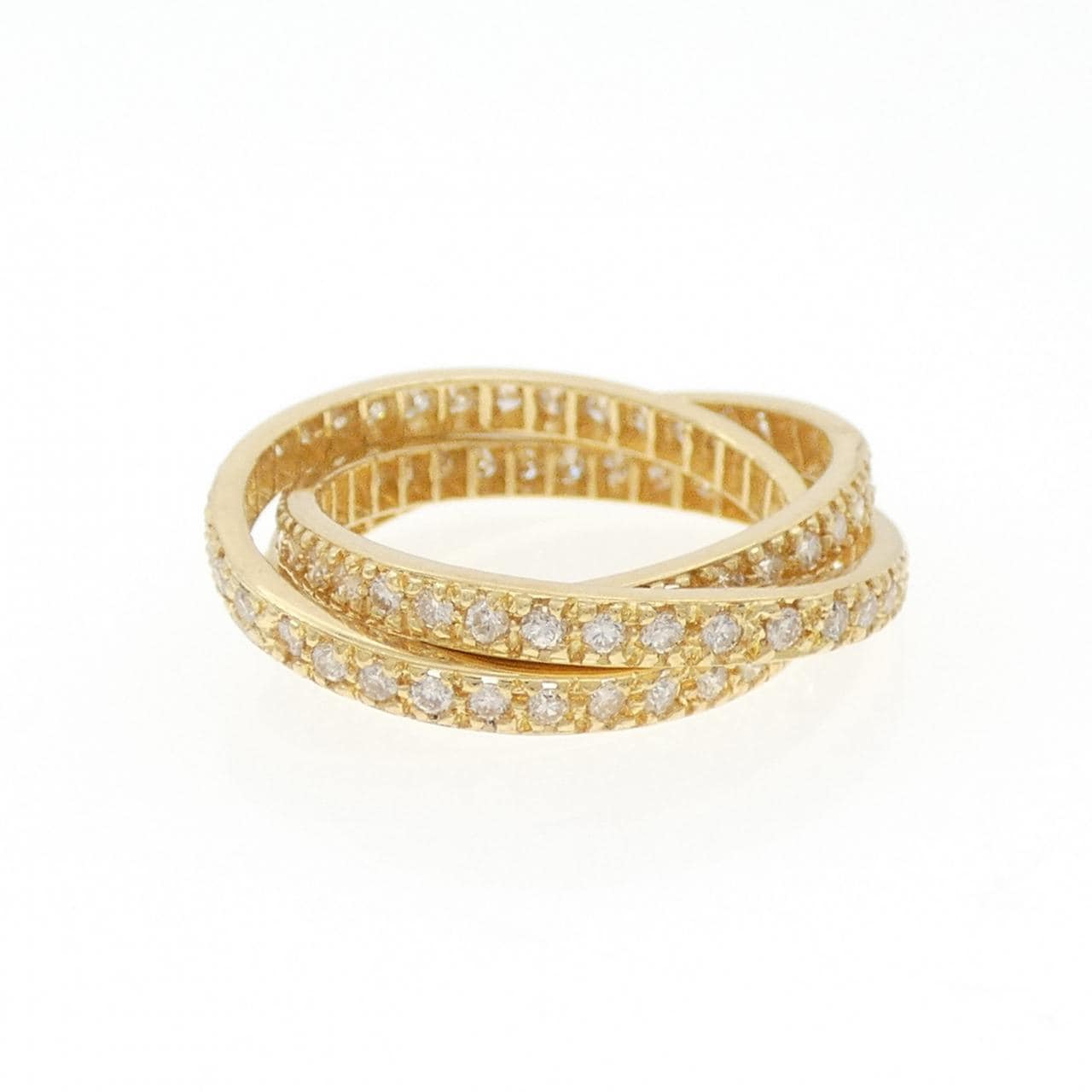 K18YG ダイヤモンド リング 1.30CT