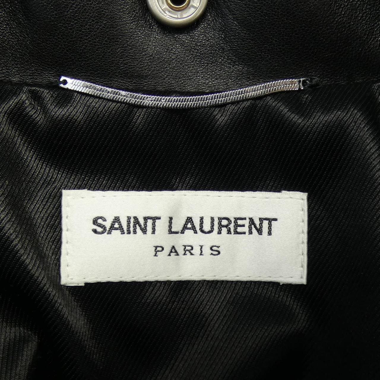 サンローラン SAINT LAURENT L01O　クラシックモーターサイクルジャケット 484284 Y5YA2 レザーライダースジャケット