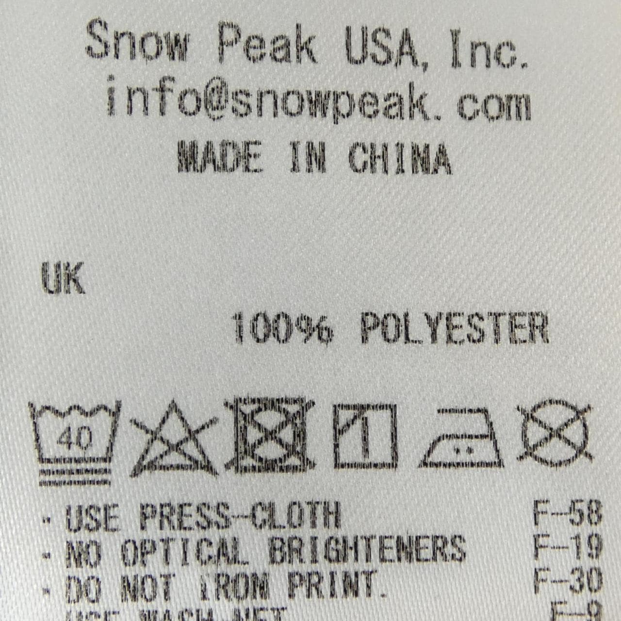 スノーピーク snow peak Tシャツ