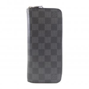 LOUIS VUITTON Damier Graphite Zippy Wallet Vertical N63095 Wallet