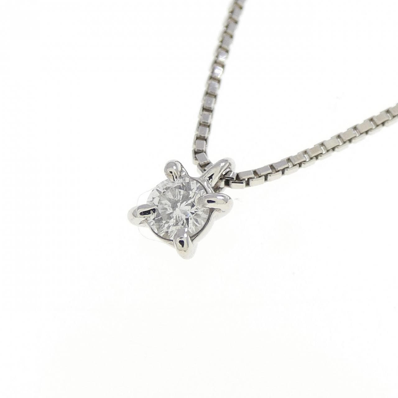クミキョク ダイヤモンド ネックレス 0.10CT