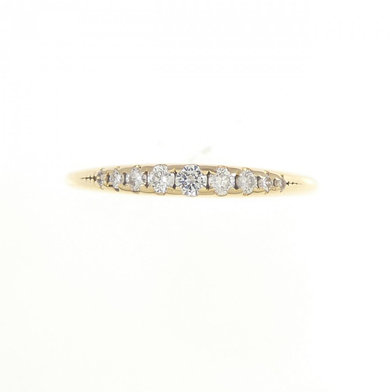 K18YG ダイヤモンド リング 0.13CT