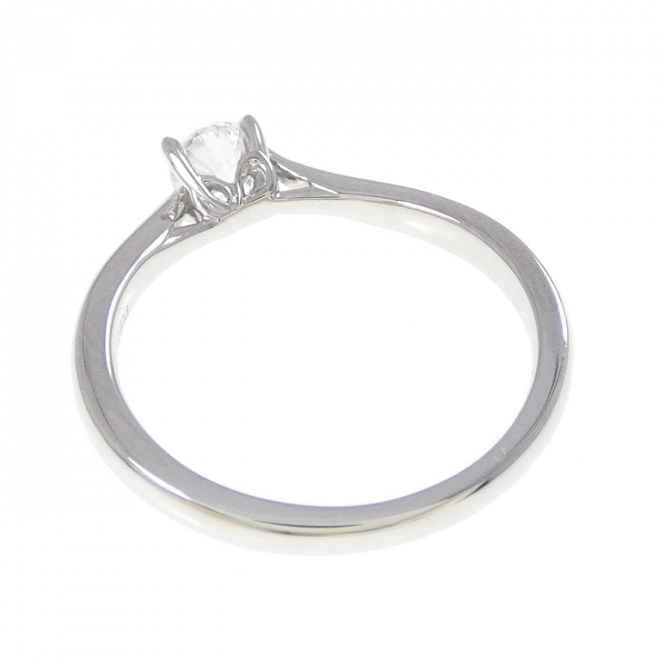 PT950 ダイヤモンド リング 0.285CT F SI1 3EXT