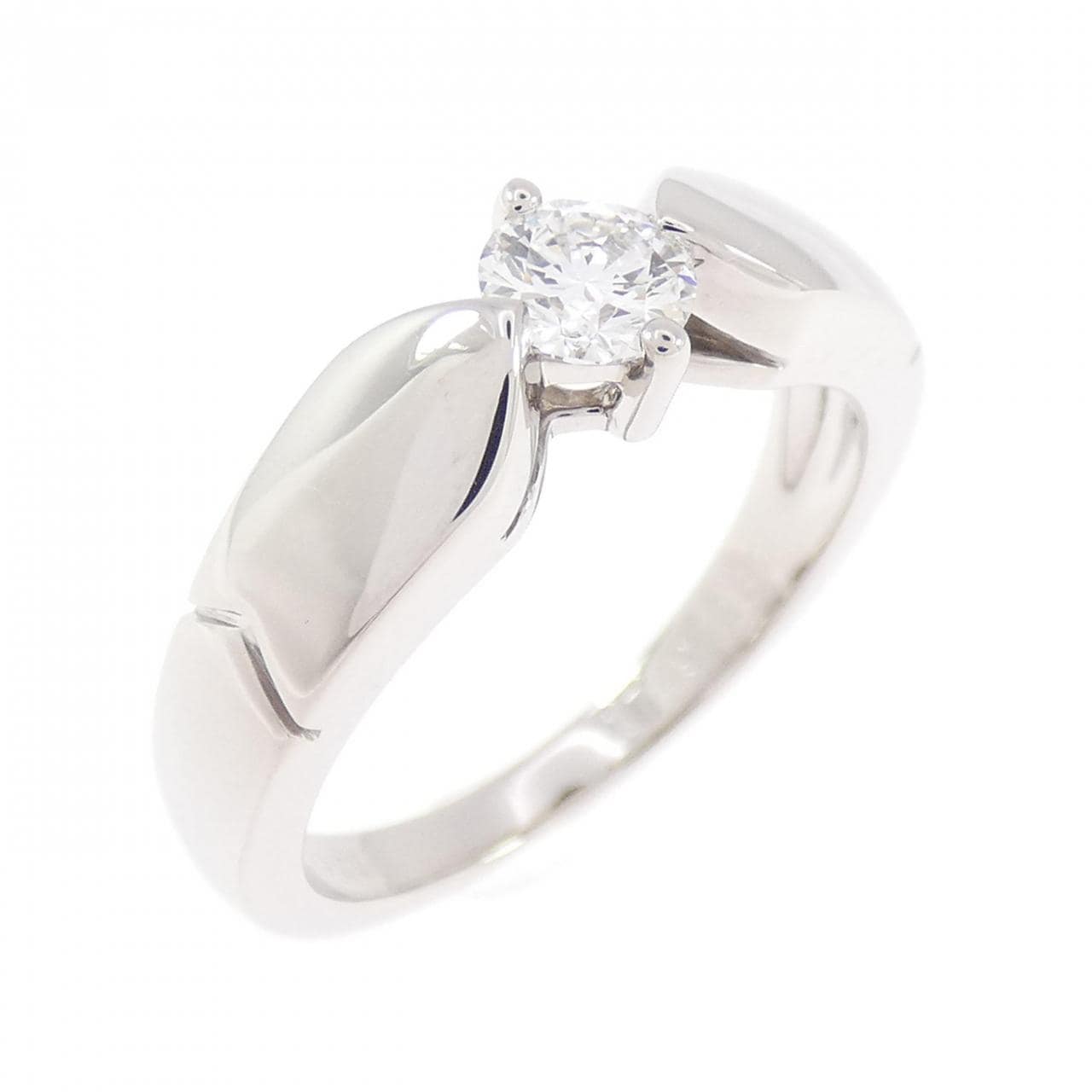 ショーメ ダイヤモンド リング 0.26CT E VVS1 EXT