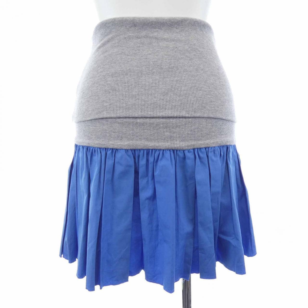 ミュウミュウ MIU MIU POPLIN AND JERSEY MG2466 SOOO 17HP スカート