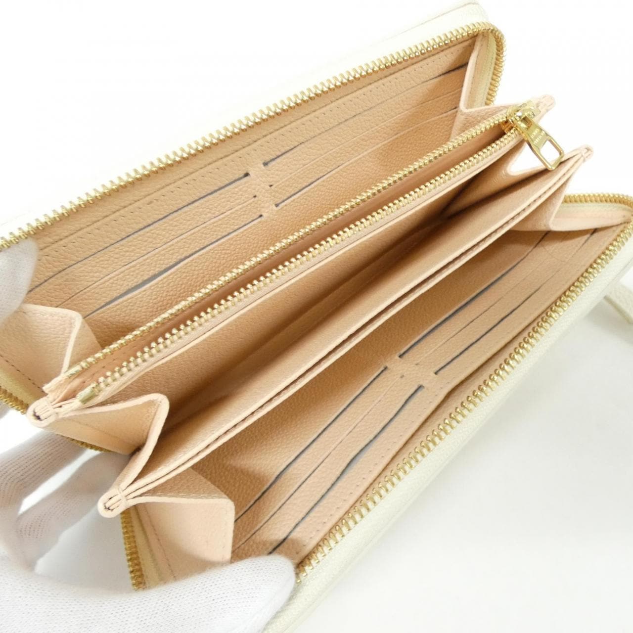 ルイヴィトン バイカラー モノグラム アンプラント ジッピー ウォレット M81914 財布