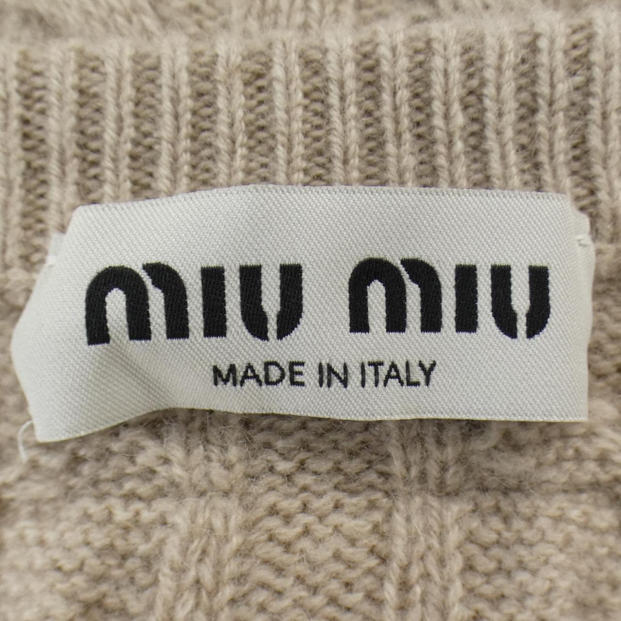 ミュウミュウ MIU MIU MML817 S232 13KX ニット