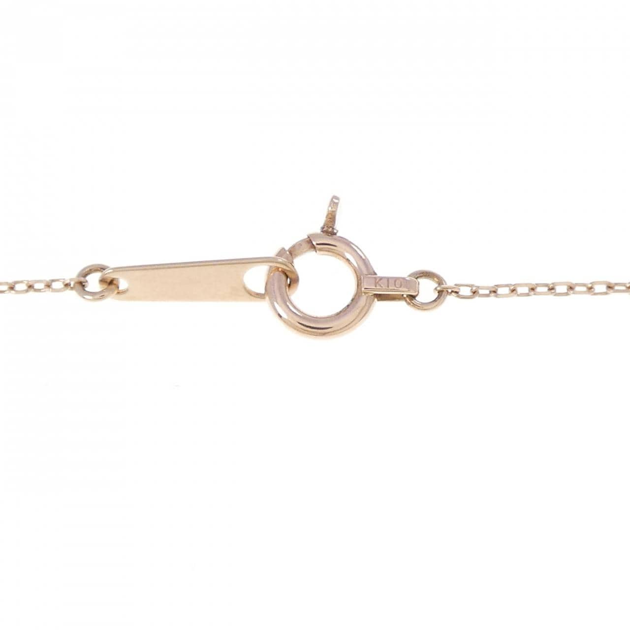 K10PG ガーネット ネックレス