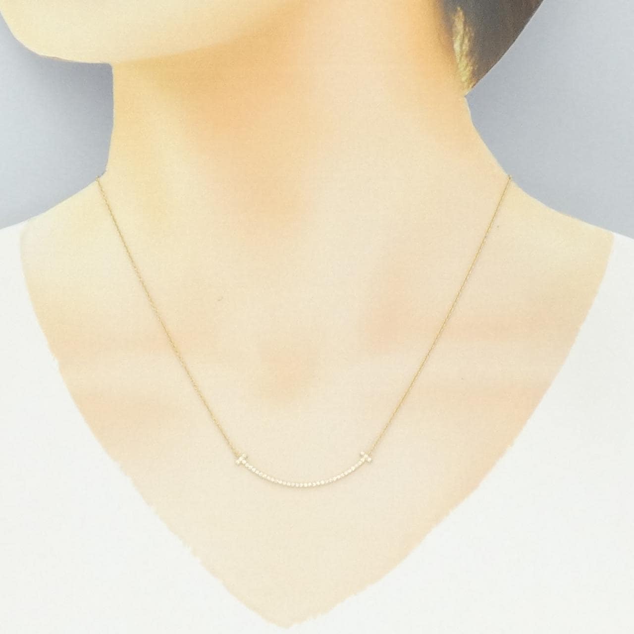 ティファニー Tスマイル スモール ネックレス